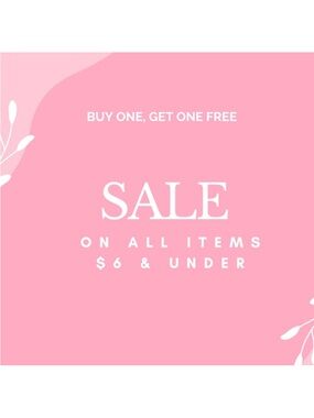 BOGO $6 Items
